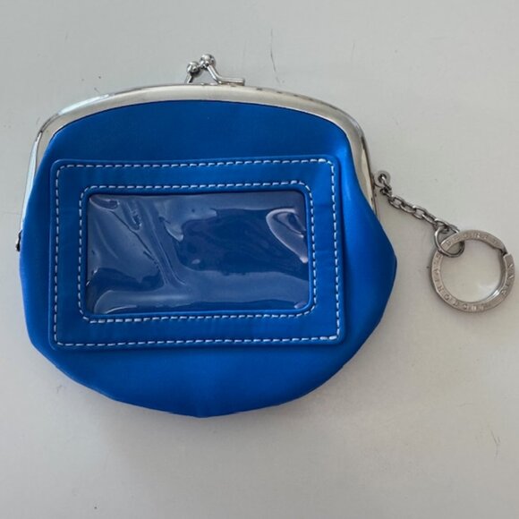 Victoria's Secret PINK Y2K RARE Coin Purse, Blue/White - Picture 2 of 4